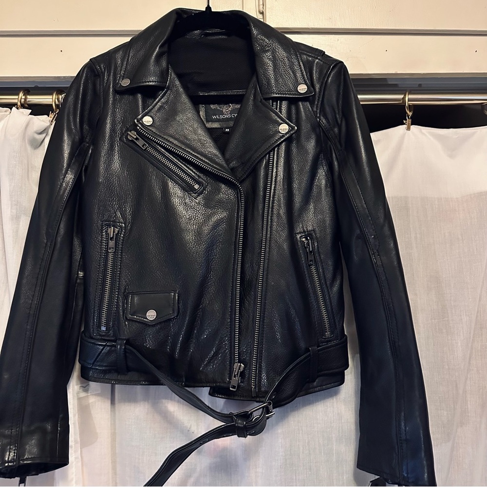Wilsons Leather Moto Jacket